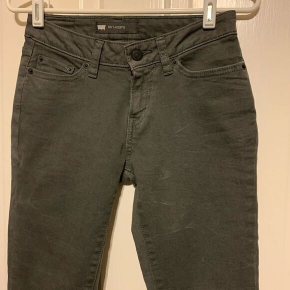 Levi’s 535 Legging Size 5M Gray Jeans - Picture 6 of 7